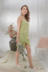 Gregg Mini Dress in Neon Green
